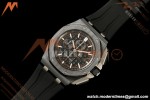 Audemars Piguet - AP ROO Chronograph 26405CE 44mm Black CER/RU Black JF A3126