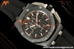 Audemars Piguet - AP ROO Chronograph 26405CE 44mm Black CER/RU Black JF A3126