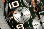 Audemars Piguet - AP ROO Chronograph 26405CE 44mm Green CER/RU Grn/Num JF A3126