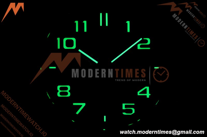 Audemars Piguet - AP ROO Chronograph 26405CE 44mm Green CER/RU Grn/Num JF A3126