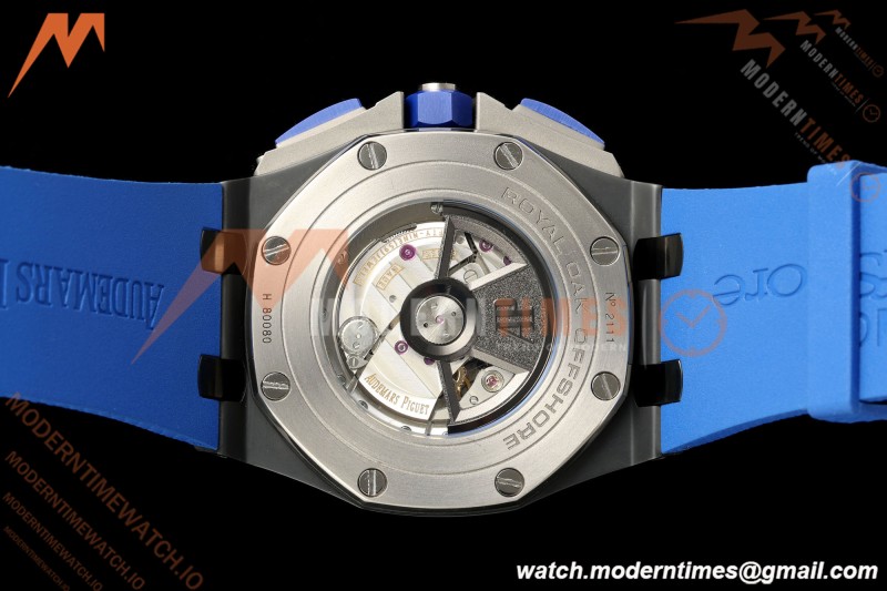 Audemars Piguet - AP ROO Chronograph 26405CE 44mm Blue CER/RU Blu/Num JF A3126