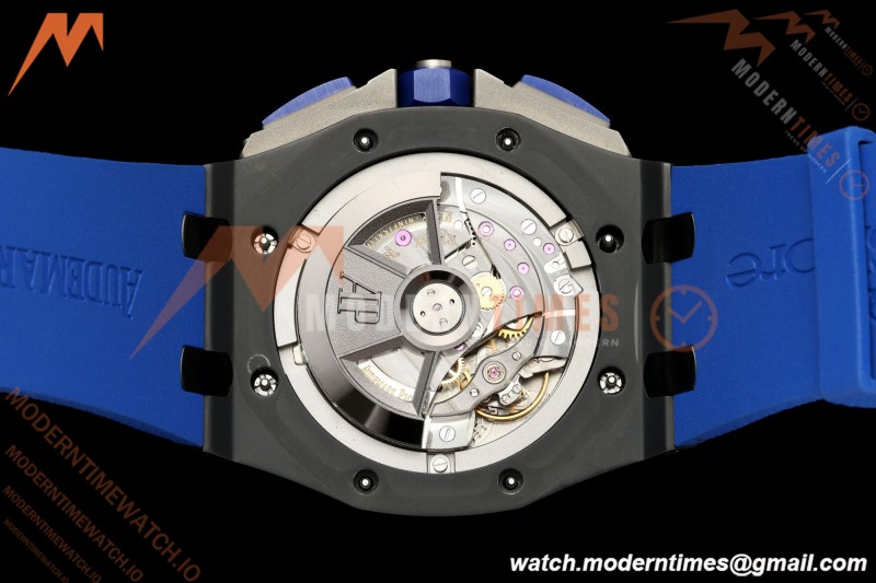 Audemars Piguet - AP ROO Chronograph 26405CE 44mm Blue CER/RU Blu/Num JF A3126