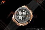 Audemars Piguet - AP ROO Chronograph 26401RO 44mm RG/CER/RU Blk/Wht JF A3126