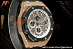Audemars Piguet - AP ROO Chronograph 26416RO 44mm RG/CER/RU Gry/Blk JF A3126
