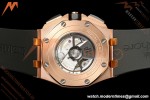 Audemars Piguet - AP ROO Chronograph 26401RO 44mm RG/CER/RU Black JF A3126