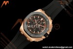 Audemars Piguet - AP ROO Chronograph 26401RO 44mm RG/CER/RU Black JF A3126