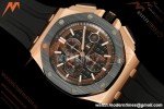 Audemars Piguet - AP ROO Chronograph 26401RO 44mm RG/CER/RU Black JF A3126