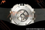 Audemars Piguet - AP ROO Chronograph 26400SO 44mm CER/SS/RU Wht/Blk JF A3126