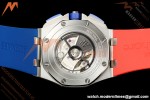 Audemars Piguet - AP ROO Chronograph 26400SO 44mm CER/SS Blue/Red RU Blu/Silver JF A3126