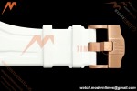 Audemars Piguet - AP ROO Chronograph 26408OR 44mm RG/RU White Dial JF A3126
