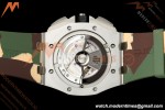 Audemars Piguet - AP ROO Chronograph 26400SO 44mm Green CER/SS Camouflage RU Beige/Blk Dial JF A3126