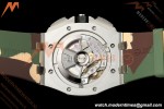 Audemars Piguet - AP ROO Chronograph 26400SO 44mm Green CER/SS Camouflage RU Beige/Blk Dial JF A3126