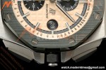 Audemars Piguet - AP ROO Chronograph 26400SO 44mm Green CER/SS Camouflage RU Beige/Blk Dial JF A3126
