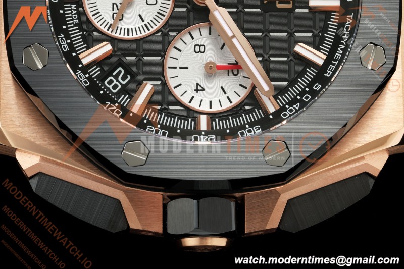 Audemars Piguet - Royal Oak Offshore 26420RO 43mm RG/CER/RU Black Dial DDF DD4401