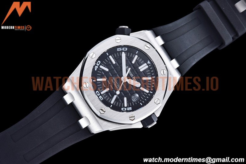 Audemars Piguet - Royal Oak Offshore Diver 15703 SS/RU Black APSF MY9015