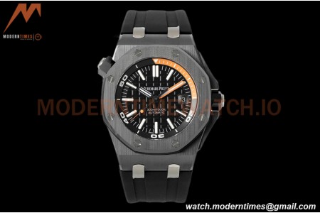 Audemars Piguet - Royal Oak Diver 15707CE Black CER/RU Black ZF A3120