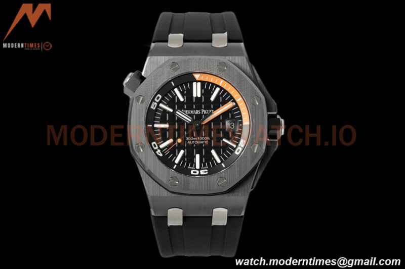 Audemars Piguet - Royal Oak Diver 15707CE Black CER/RU Black ZF A3120