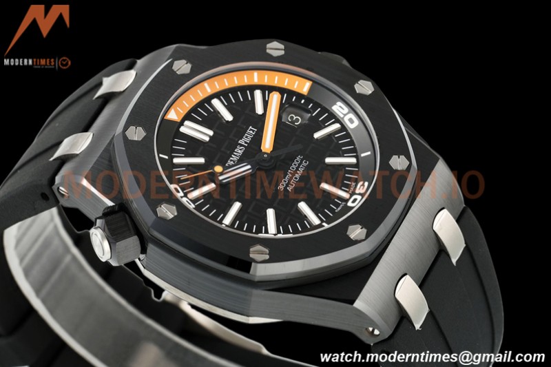 Audemars Piguet - Royal Oak Diver 15707CE Black CER/RU Black ZF A3120
