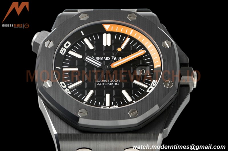 Audemars Piguet - Royal Oak Diver 15707CE Black CER/RU Black ZF A3120