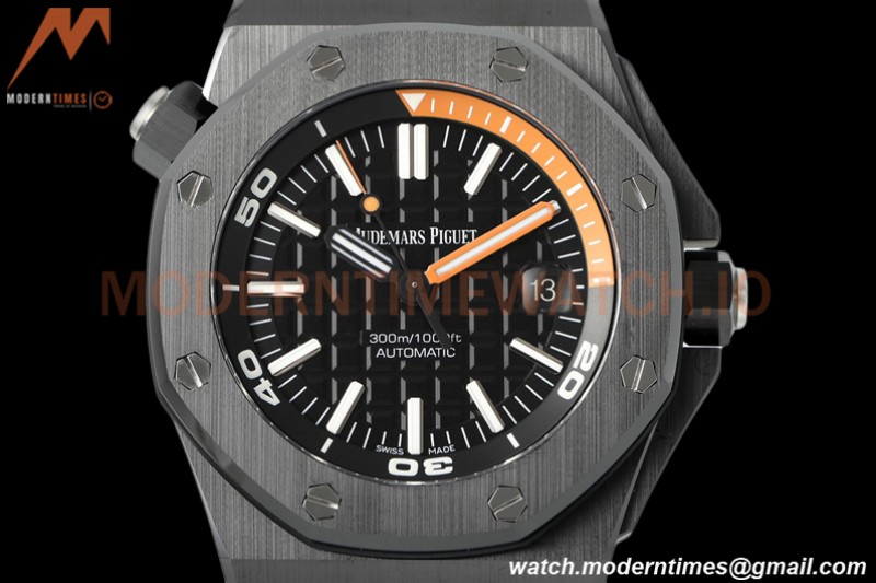 Audemars Piguet - Royal Oak Diver 15707CE Black CER/RU Black ZF A3120