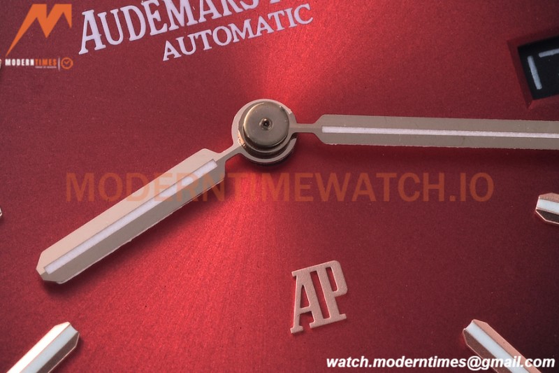 Audemars Piguet - Royal Oak 39mm 16202XT SS/SS Smoked Burgundy GDF MY8215