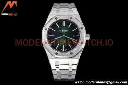 Audemars Piguet - Royal Oak 39mm 16202PT SS/SS Green GDF MY8215
