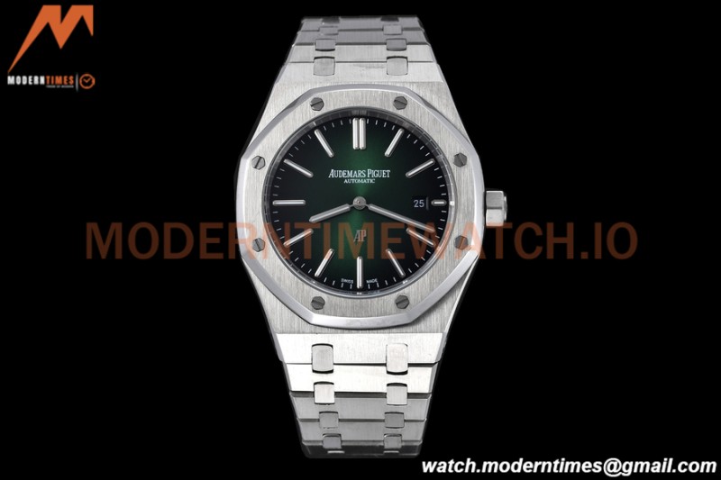 Audemars Piguet - Royal Oak 39mm 16202PT SS/SS Green GDF MY8215