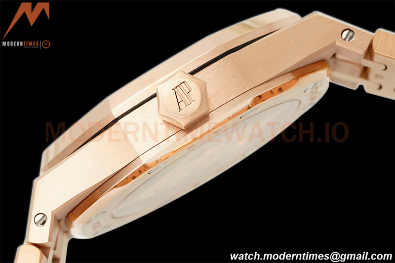 Audemars Piguet - Royal Oak 37mm 15450OR RG/RG Silver Stick IPF A3120