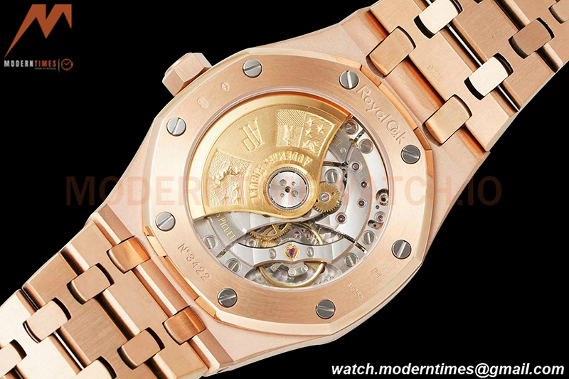 Audemars Piguet - Royal Oak 37mm 15450OR RG/RG Silver Stick IPF A3120