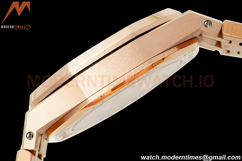 Audemars Piguet - Royal Oak 37mm 15450OR RG/RG Silver Stick IPF A3120