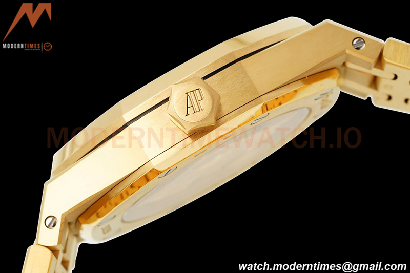 Audemars Piguet - Royal Oak 37mm 15450BA YG/YG Silver Stick IPF A3120