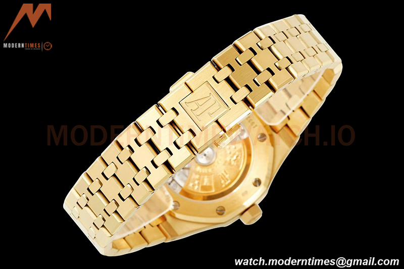 Audemars Piguet - Royal Oak 37mm 15450BA YG/YG Silver Stick IPF A3120