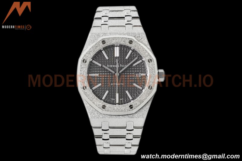 Audemars Piguet - Royal Oak 15410BC Frosted SS/SS Grey APSF A3120