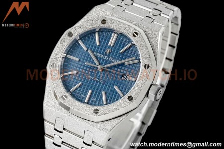 Audemars Piguet - Royal Oak 15410BC Frosted SS/SS Blue APSF A3120
