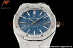 Audemars Piguet - Royal Oak 15410BC Frosted SS/SS Blue APSF A3120