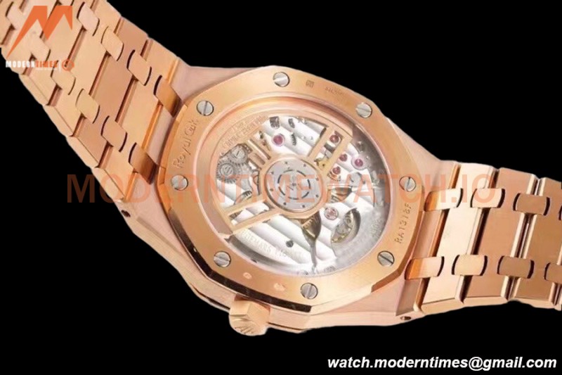 Audemars Piguet - Royal Oak 15500OR 41mm RG/RG White V2 ZF MY9015