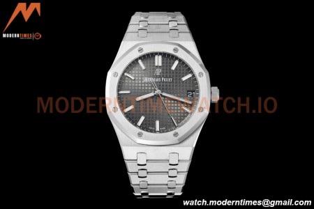 Audemars Piguet - Royal Oak 15500 41mm SS/SS Grey/Stk APSF V3 A4302 Mod