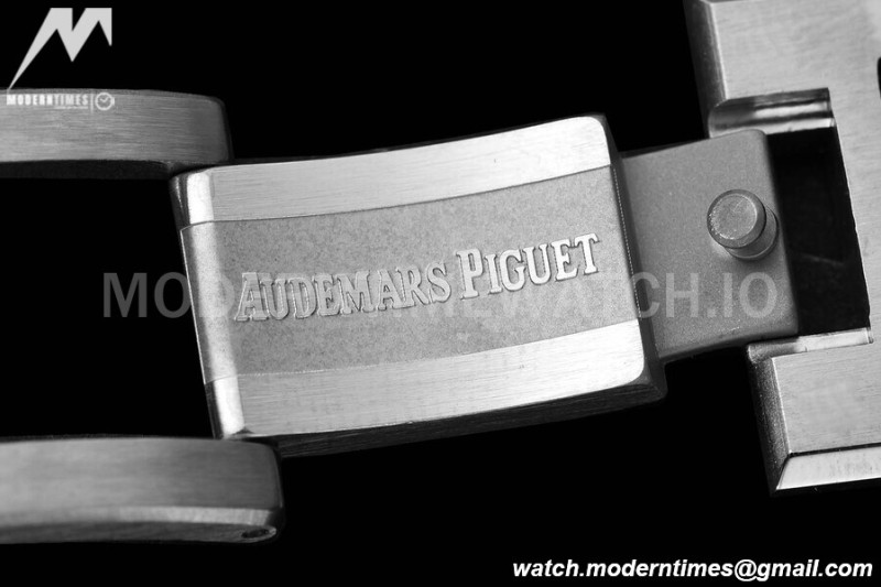 Audemars Piguet - Royal Oak 15500 41mm SS/SS Grey/Stk APSF V3 A4302 Mod