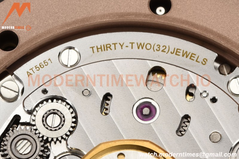 Audemars Piguet - Royal Oak 15500 41mm RG/RG Blk/Stk APSF V3 A4302 Mod