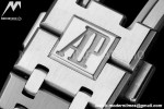 Audemars Piguet - Royal Oak 15500 41mm SS/SS Wht/Stk APSF V3 A4302 Mod