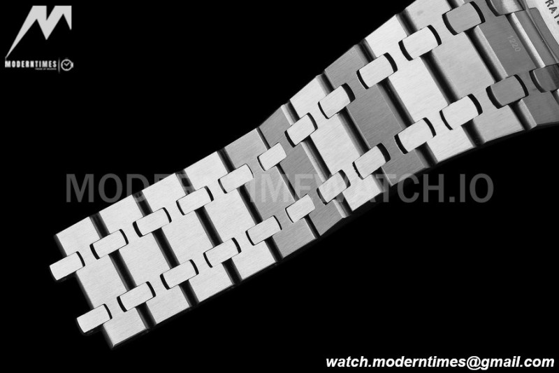 Audemars Piguet - Royal Oak 15500 41mm SS/SS Blk/Stk APSF V3 A4302 Mod