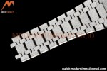 Audemars Piguet - Royal Oak 15500 41mm Frosted SS/SS Blk/Stk APSF V3 A4302 Mod