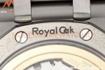 Audemars Piguet - Royal Oak 15500 41mm Frosted SS/SS Blk/Stk APSF V3 A4302 Mod