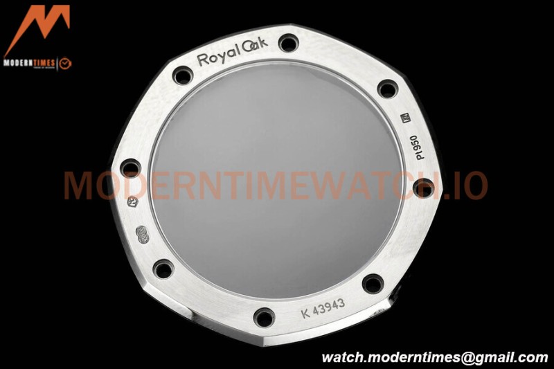 Audemars Piguet - Royal Oak 15500 41mm Frosted SS/SS Blk/Stk APSF V3 A4302 Mod