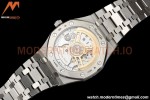 Audemars Piguet - Royal Oak 15500 41mm Frosted SS/SS Wht/Stk APSF V3 A4302 Mod