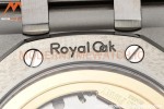 Audemars Piguet - Royal Oak 15500 41mm Frosted SS/SS Wht/Stk APSF V3 A4302 Mod