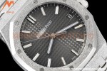 Audemars Piguet - Royal Oak 15500 41mm SS/SS Frosted Grey/Stk APSF V3 A4302 Mod
