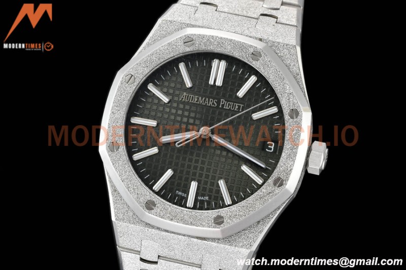 Audemars Piguet - Royal Oak 15510 41mm SS/SS Frosted Grn/Stk APSF A4302 Mod
