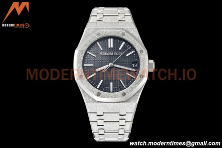 Audemars Piguet - Royal Oak 15510 41mm SS/SS Frosted Blue/Stk APSF A4302 Mod