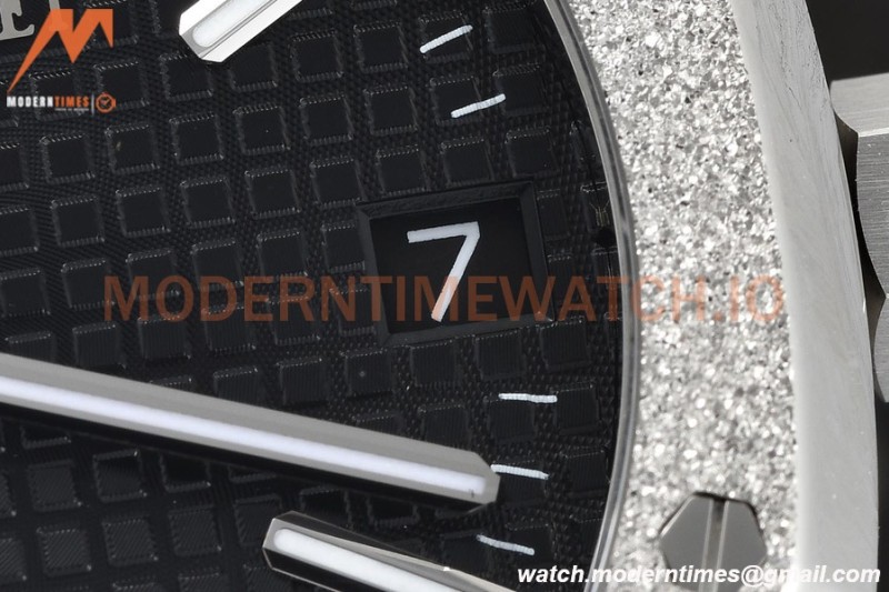 Audemars Piguet - Royal Oak 15510 41mm SS/SS Frosted Blk/Stk APSF A4302 Mod